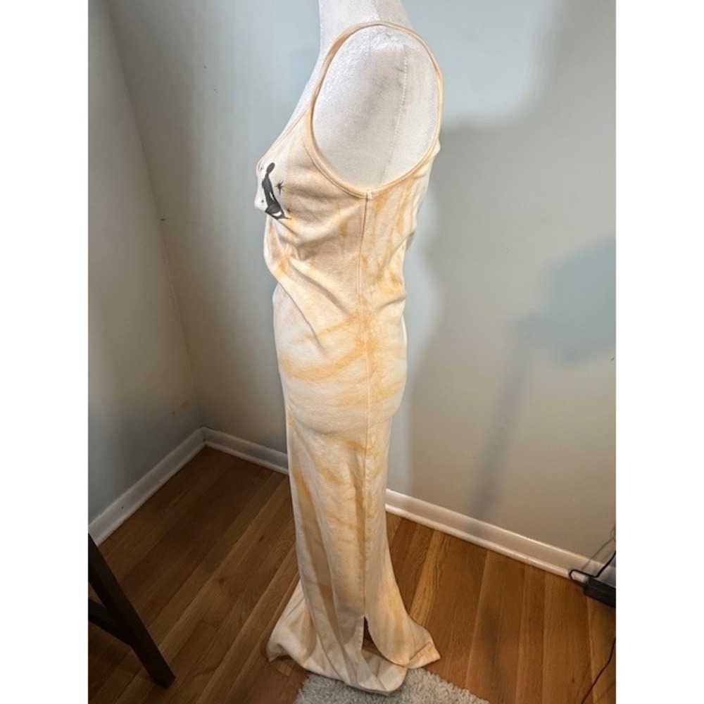 Daydreamer Free People Noelle Tie Dye Column Maxi Dress M Celestial Graphic - Picture 11 of 12